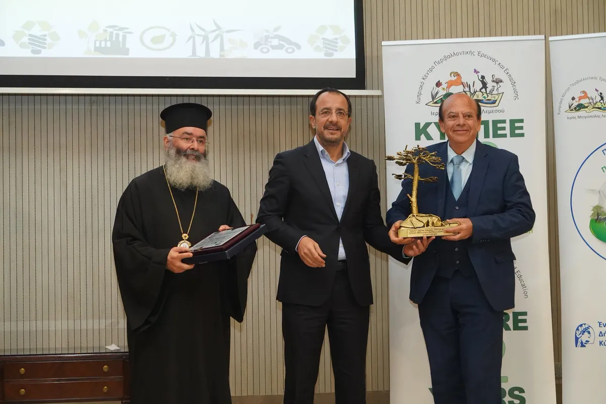 Περιβαλλοντικά Βραβεία ΚΥΚΠΕΕ Ιεράς Μητροπόλεως Λεμεσού 2025