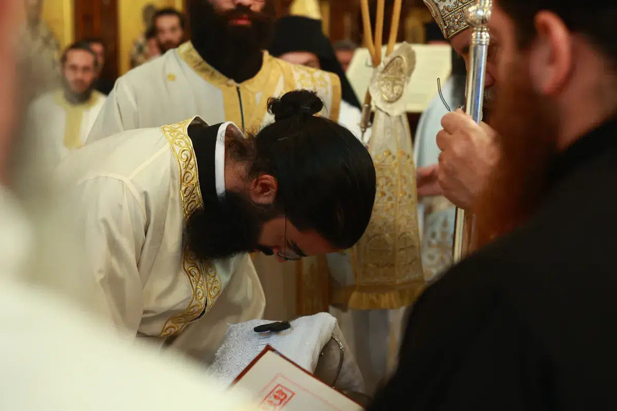 Χειροτονία Ιωάννη Νικολαΐδη στον Μητροπολιτικό ναό Παναγίας Παντανάσσης