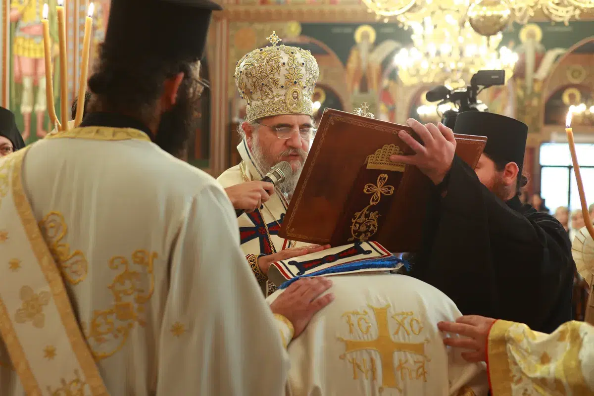 Χειροτονία Ιωάννη Νικολαΐδη στον Μητροπολιτικό ναό Παναγίας Παντανάσσης