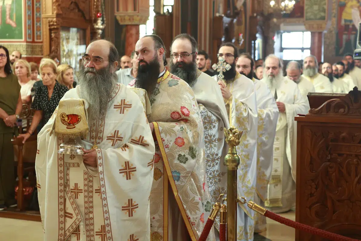 Χειροτονία Ιωάννη Νικολαΐδη στον Μητροπολιτικό ναό Παναγίας Παντανάσσης
