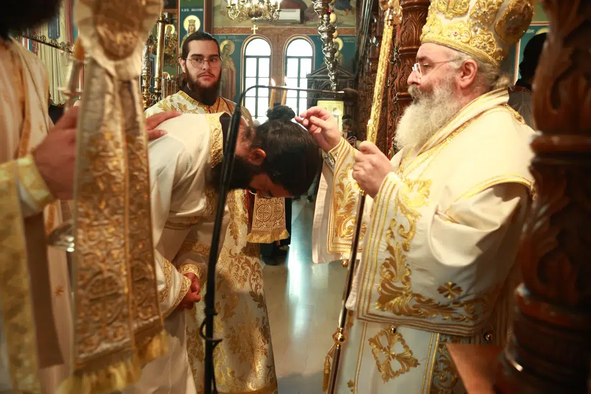 Χειροτονία Ιωάννη Νικολαΐδη στον Μητροπολιτικό ναό Παναγίας Παντανάσσης