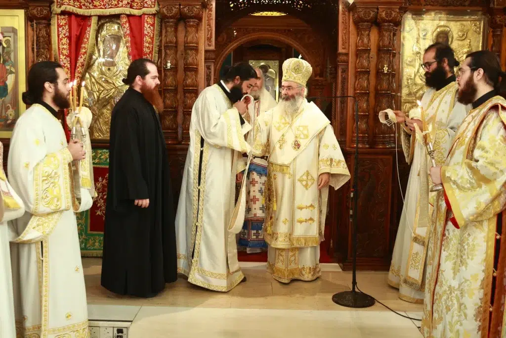Χειροτονία Ιωάννη Νικολαΐδη στον Μητροπολιτικό ναό Παναγίας Παντανάσσης