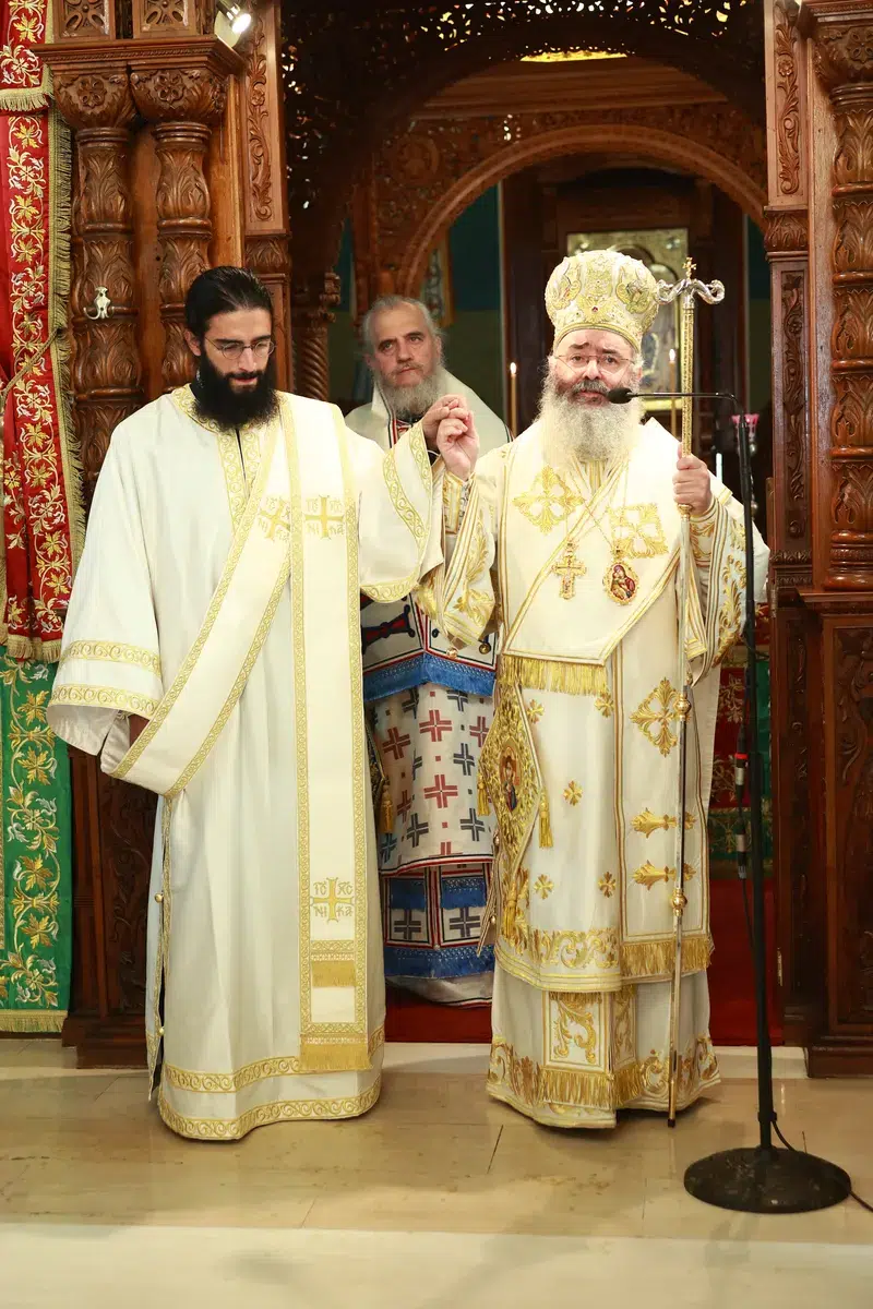 Χειροτονία Ιωάννη Νικολαΐδη στον Μητροπολιτικό ναό Παναγίας Παντανάσσης