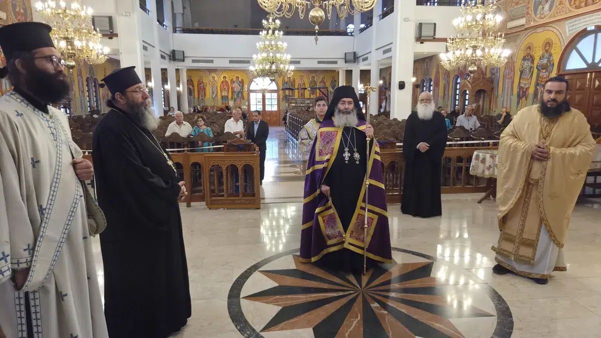 Θεία Λειτουργία και εθνικό μνημόσυνο στον Ι.Ν. Αγίου Νικολάου Πολεμιδιών