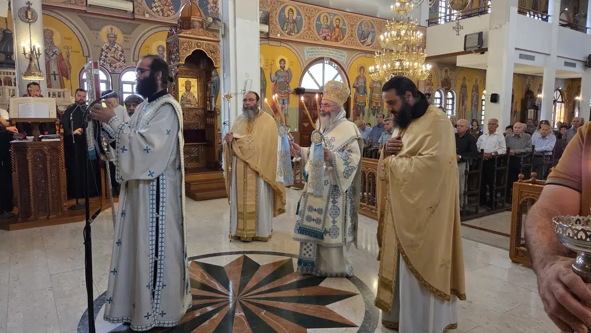 Θεία Λειτουργία και εθνικό μνημόσυνο στον Ι.Ν. Αγίου Νικολάου Πολεμιδιών