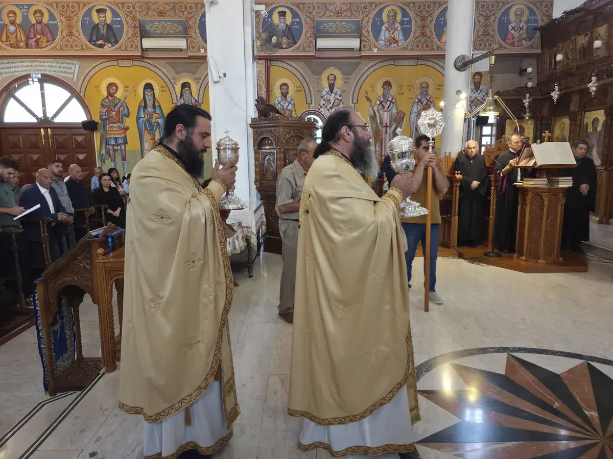 Θεία Λειτουργία και εθνικό μνημόσυνο στον Ι.Ν. Αγίου Νικολάου Πολεμιδιών