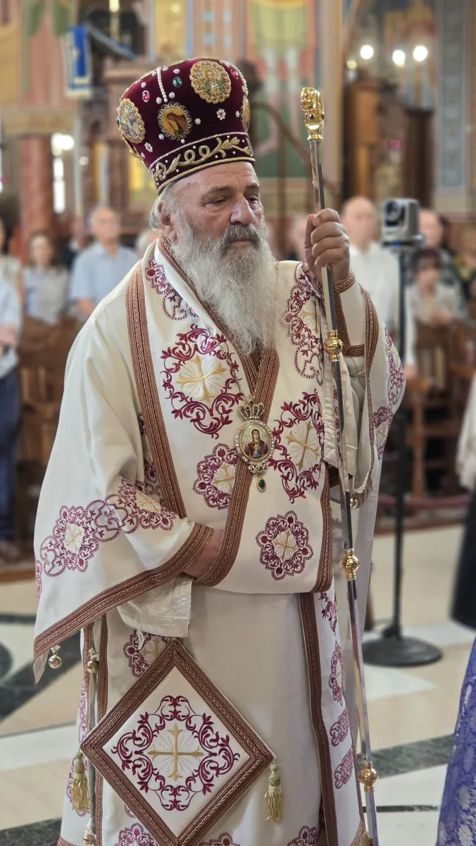 Ο Αρχιεπίσκοπος Ιόππης και Αριμαθαίας κ. Δαμασκηνός στον Μητροπολιτικό Ναό Παναγίας Παντανάσσης