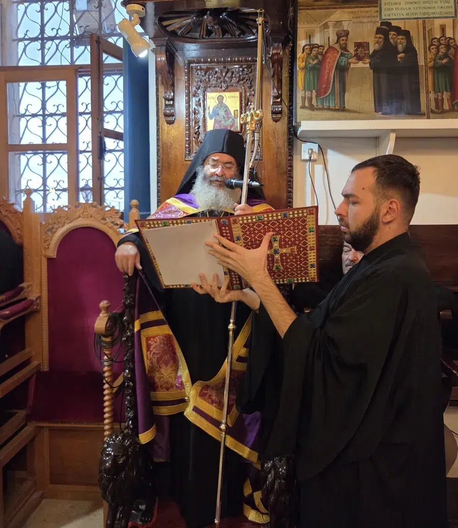 Πανηγυρική Αρχιερατική Θεία Λειτουργία στον Ι.Ν. Αγ. Θεράποντος