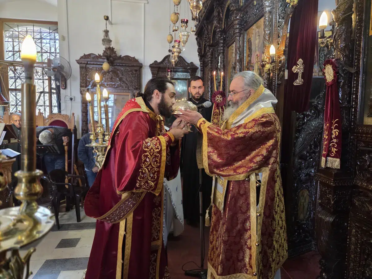 Πανηγυρική Αρχιερατική Θεία Λειτουργία στον Ι.Ν. Αγ. Θεράποντος