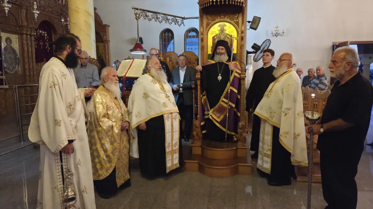 Πανηγυρικός Εσπερινός στον Ι.Ν. Αποστόλου Λουκά στον Άγιο Αθανάσιο