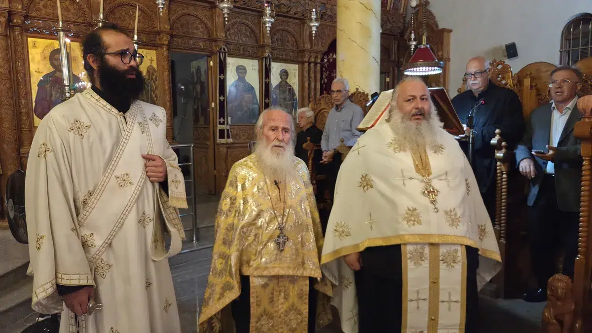 Πανηγυρικός Εσπερινός στον Ι.Ν. Αποστόλου Λουκά στον Άγιο Αθανάσιο