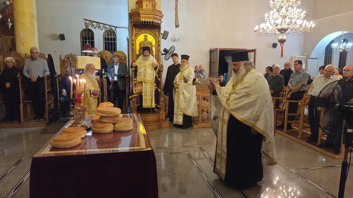 Πανηγυρικός Εσπερινός στον Ι.Ν. Αποστόλου Λουκά στον Άγιο Αθανάσιο