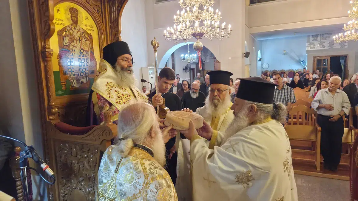 Πανηγυρικός Εσπερινός στον Ι.Ν. Αποστόλου Λουκά στον Άγιο Αθανάσιο