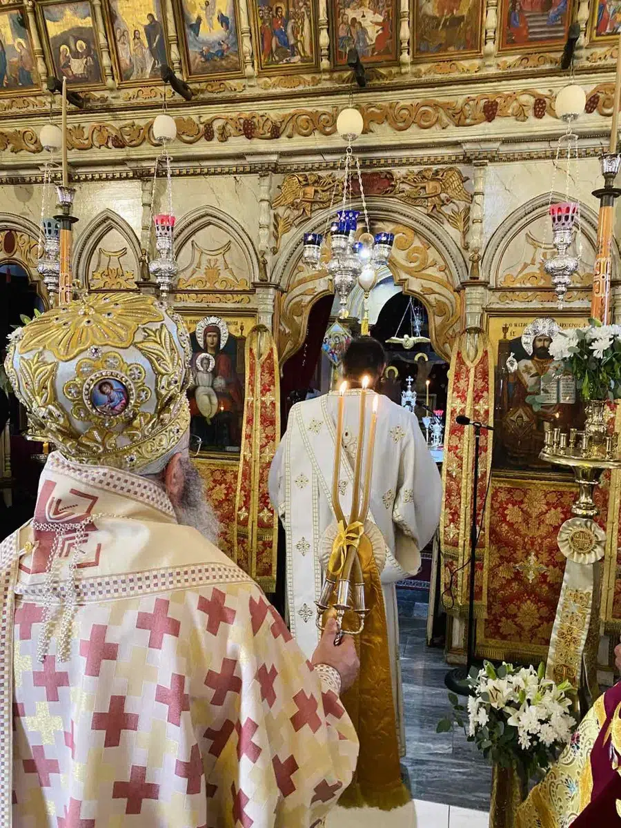 Πανηγυρική Αρχιερατική Θ. Λειτουργία στον Ι.Ν. Απ. Λουκά Κολοσσιού