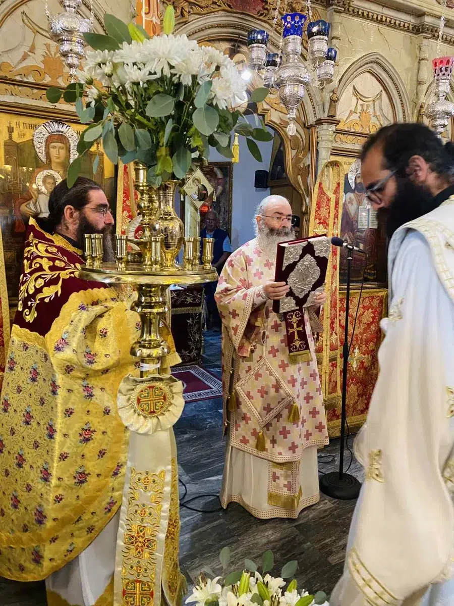Πανηγυρική Αρχιερατική Θ. Λειτουργία στον Ι.Ν. Απ. Λουκά Κολοσσιού