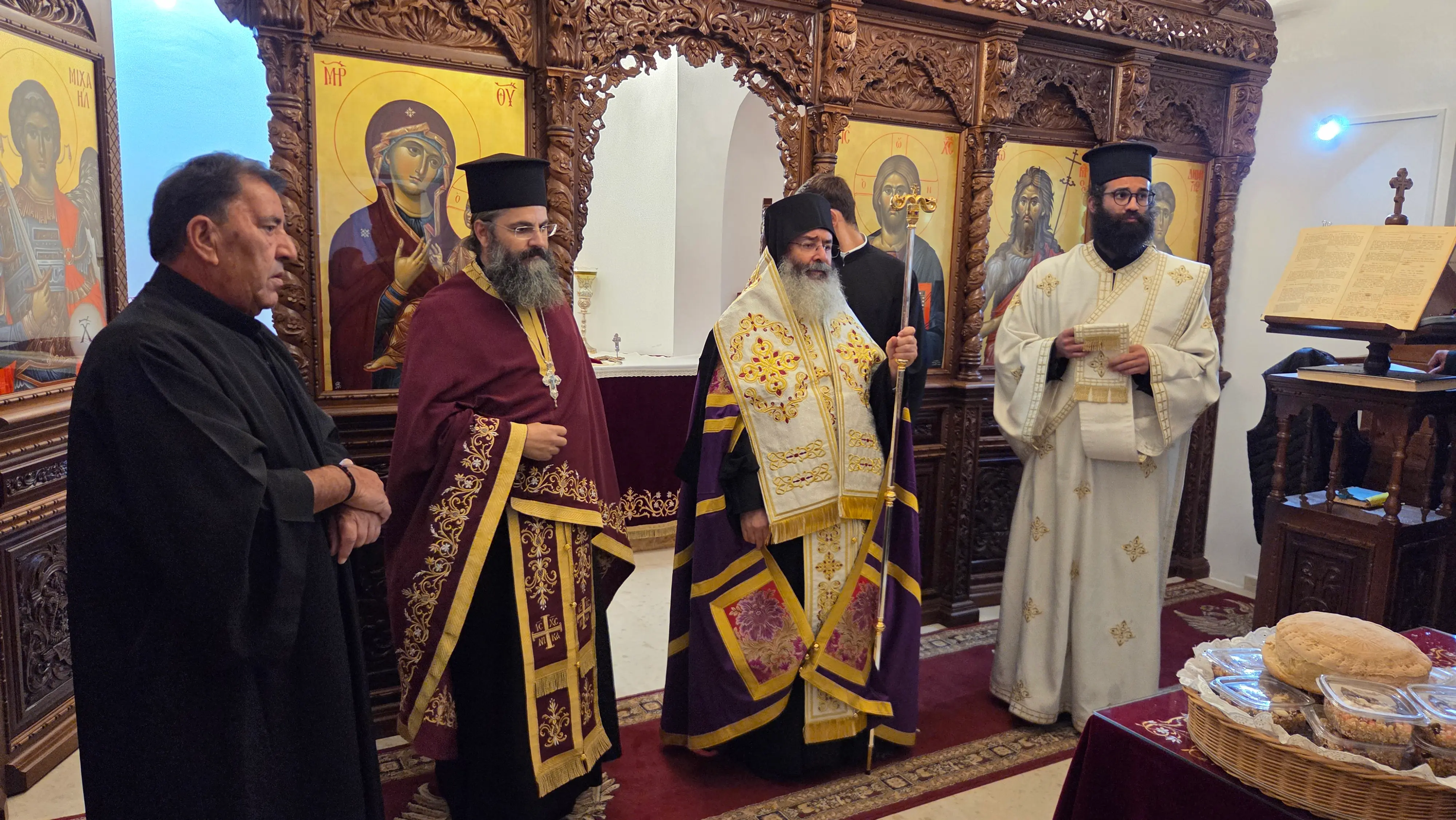Θυρανοίξια παρεκκλησίου Αγ. Δημητρίου και Αγ. Φοίβης της Διακόνου στις Κυβίδες