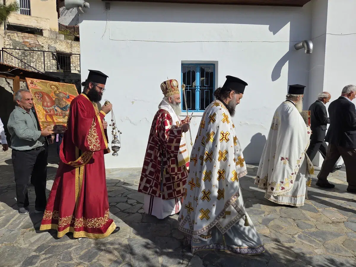 Πανηγυρικοί εορτασμοί του αγίου Μεγαλομάρτυρος Δημητρίου σε ναούς της Μητροπόλεώς μας