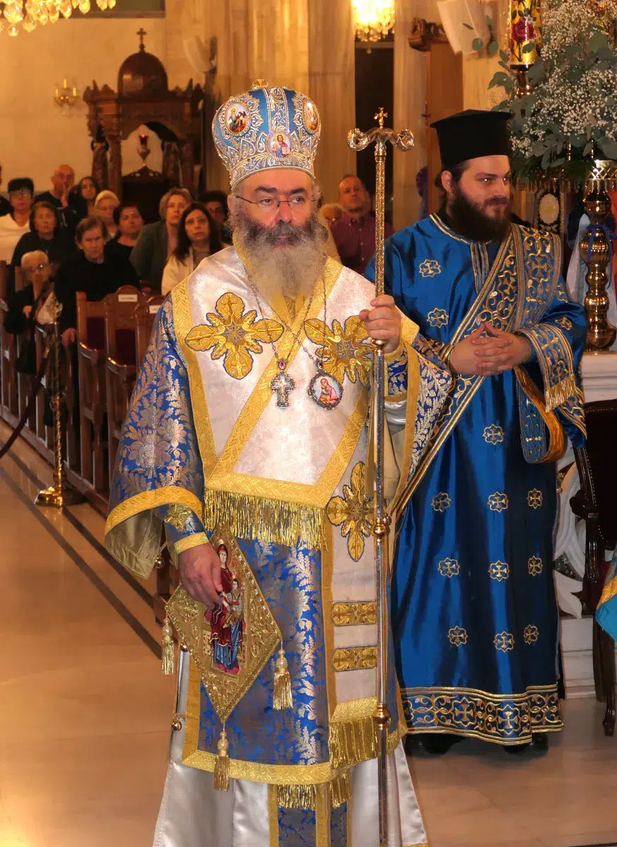Θεία Λειτουργία της Αγίας Σκέπης και Πανηγυρική Δοξολογία της Εθνικής Επετείου της 28ης Οκτωβρίου στον καθεδρικό ναό Αγ. Νάπας 2026 - 11