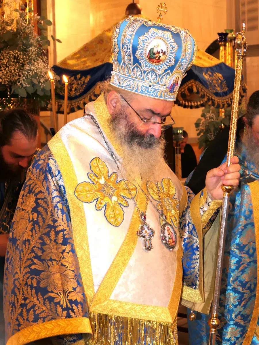 Θεία Λειτουργία της Αγίας Σκέπης και Πανηγυρική Δοξολογία της Εθνικής Επετείου της 28ης Οκτωβρίου στον καθεδρικό ναό Αγ. Νάπας 2026 - 19