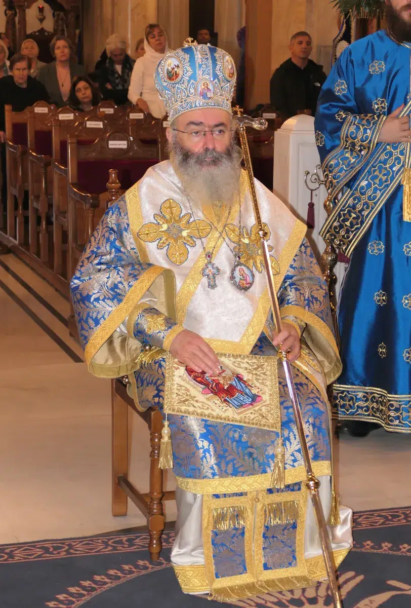 Θεία Λειτουργία της Αγίας Σκέπης και Πανηγυρική Δοξολογία της Εθνικής Επετείου της 28ης Οκτωβρίου στον καθεδρικό ναό Αγ. Νάπας 2026 - 22