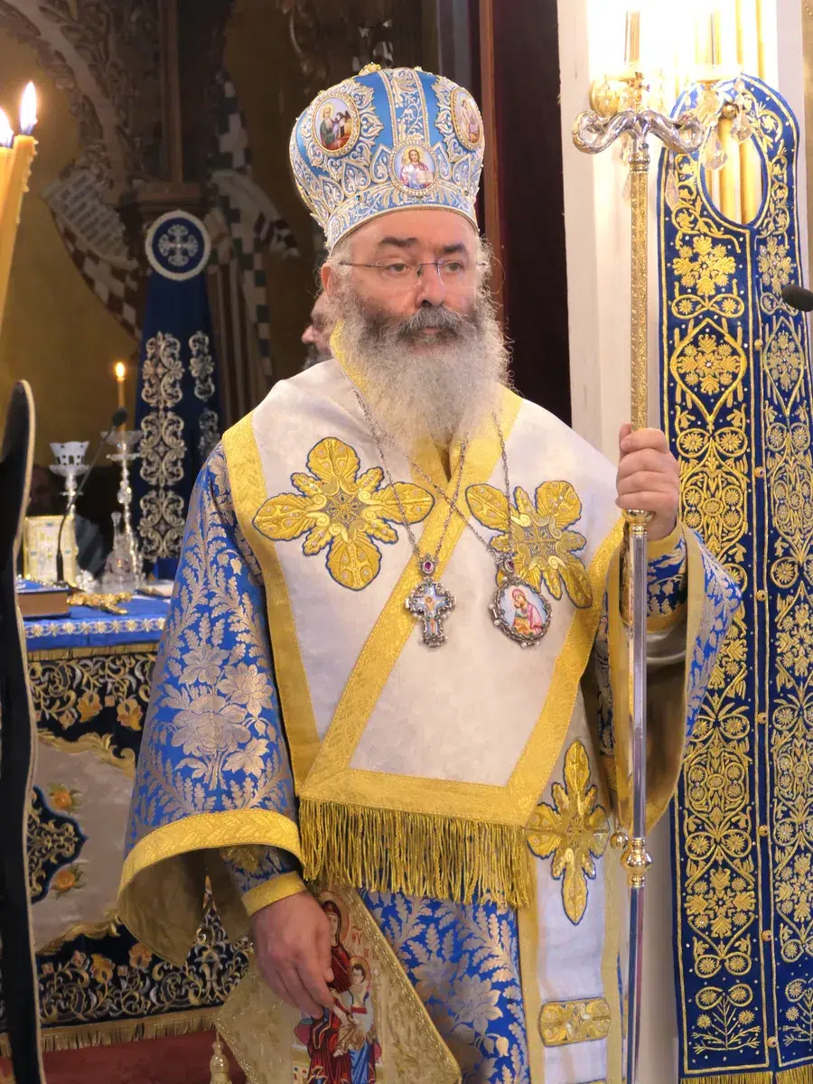 Θεία Λειτουργία της Αγίας Σκέπης και Πανηγυρική Δοξολογία της Εθνικής Επετείου της 28ης Οκτωβρίου στον καθεδρικό ναό Αγ. Νάπας 2026 - 32