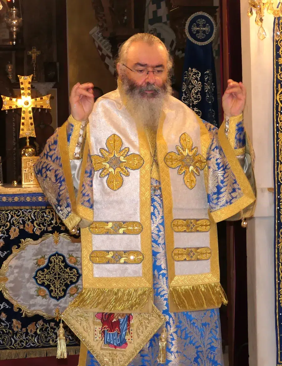 Θεία Λειτουργία της Αγίας Σκέπης και Πανηγυρική Δοξολογία της Εθνικής Επετείου της 28ης Οκτωβρίου στον καθεδρικό ναό Αγ. Νάπας 2026 - 36