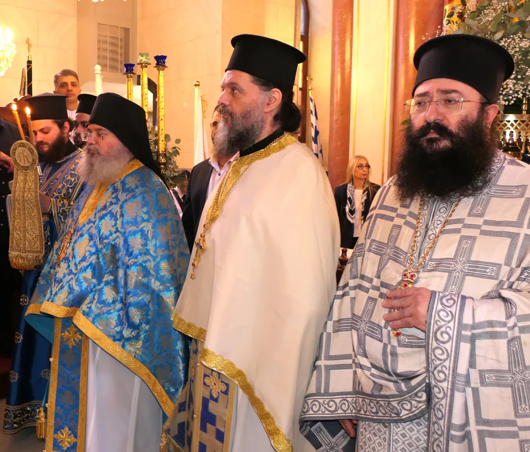 Θεία Λειτουργία της Αγίας Σκέπης και Πανηγυρική Δοξολογία της Εθνικής Επετείου της 28ης Οκτωβρίου στον καθεδρικό ναό Αγ. Νάπας 2026 - 46