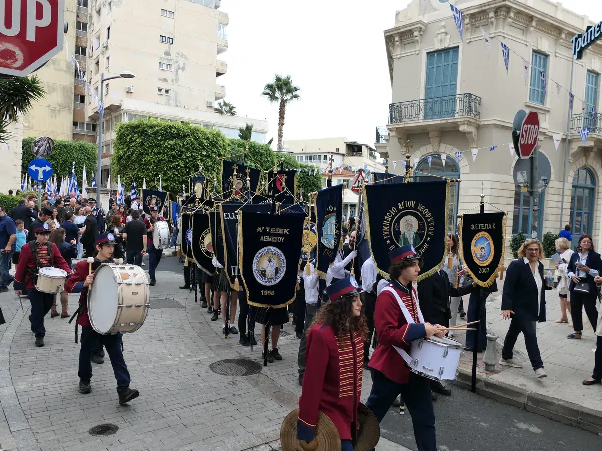 Θεία Λειτουργία της Αγίας Σκέπης και Πανηγυρική Δοξολογία της Εθνικής Επετείου της 28ης Οκτωβρίου στον καθεδρικό ναό Αγ. Νάπας 2026 - 74