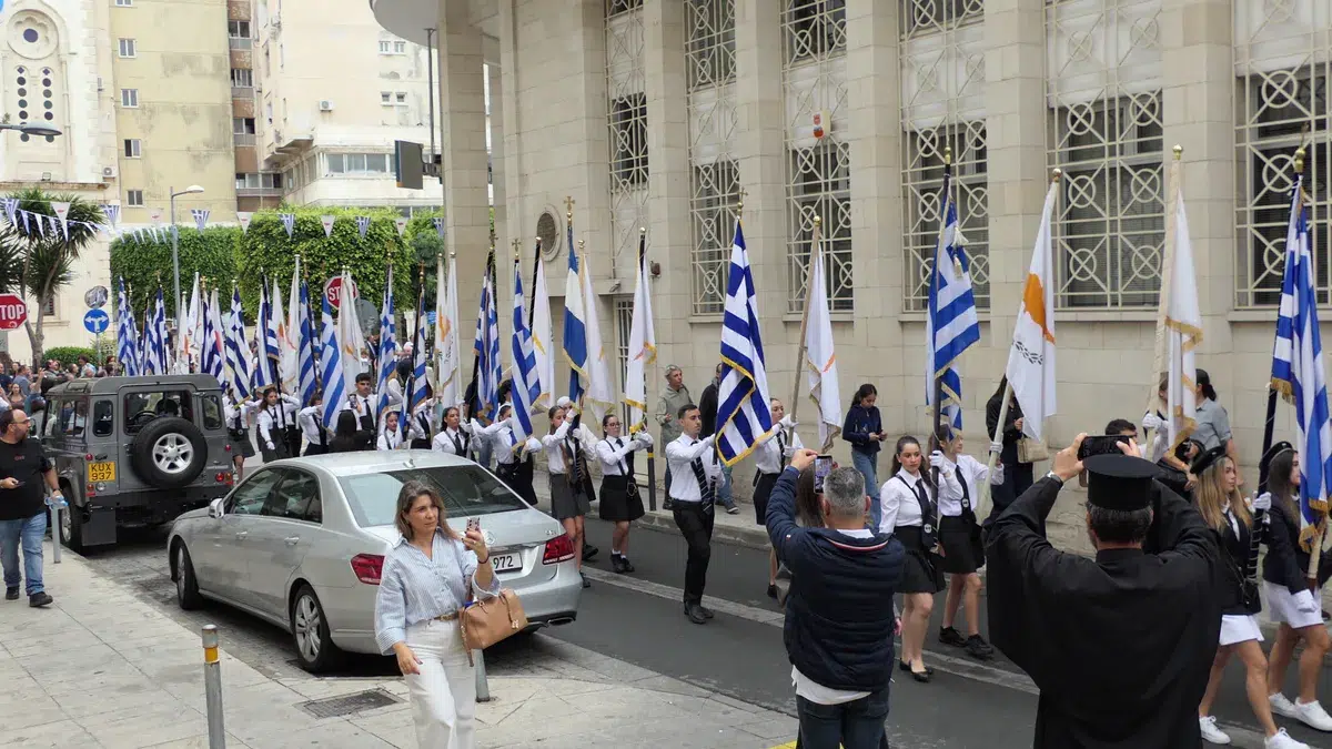 Θεία Λειτουργία της Αγίας Σκέπης και Πανηγυρική Δοξολογία της Εθνικής Επετείου της 28ης Οκτωβρίου στον καθεδρικό ναό Αγ. Νάπας 2026 - 76