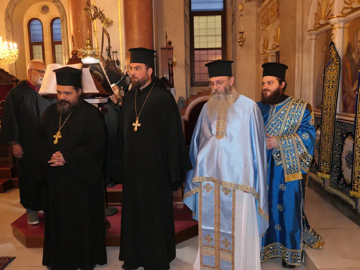 Θεία Λειτουργία της Αγίας Σκέπης και Πανηγυρική Δοξολογία της Εθνικής Επετείου της 28ης Οκτωβρίου στον καθεδρικό ναό Αγ. Νάπας 2026 - 5
